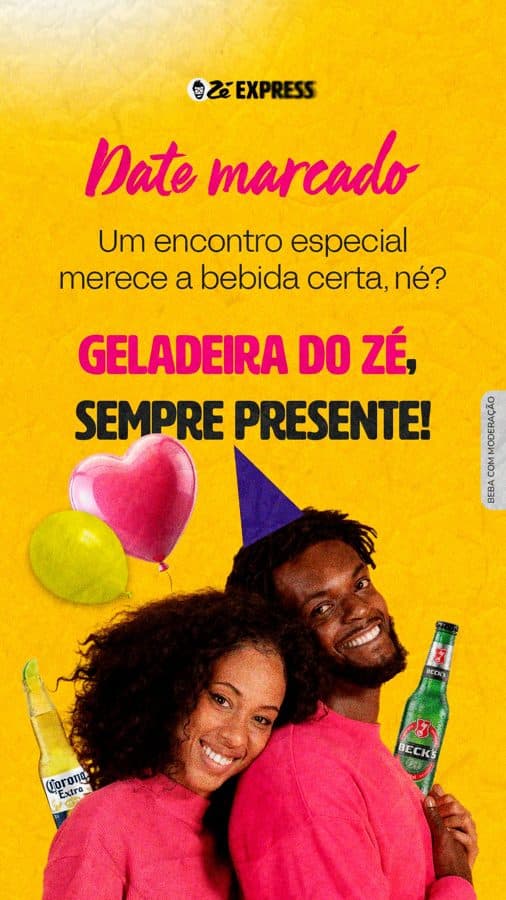 Peça da campanha Zé Express 3